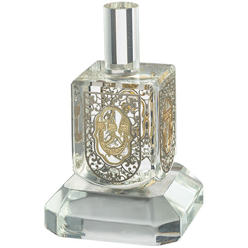 סביבון קריסטל - שקוף עם בסיס שקוף