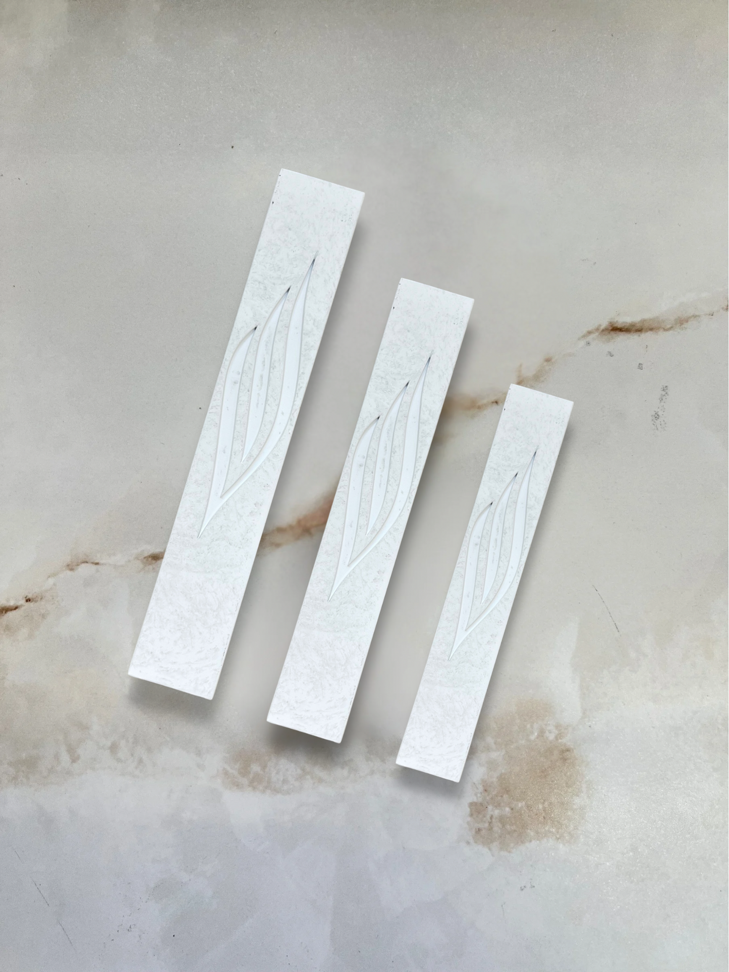 סט 3 בתי מזוזה דגם בטון