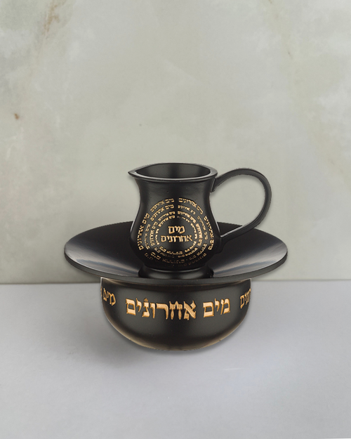 כלי מים אחרונים - שחור