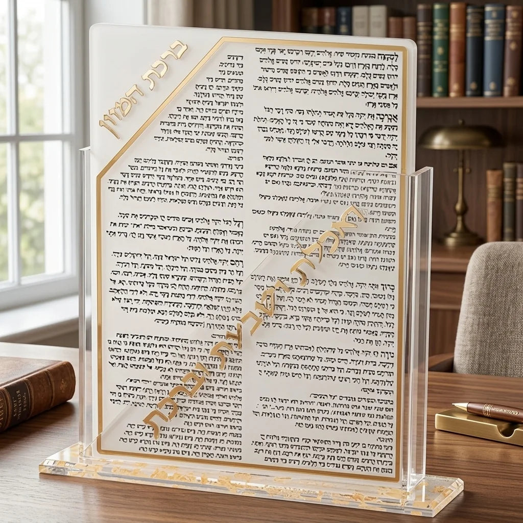 מעמד ברכת המזון - זהב