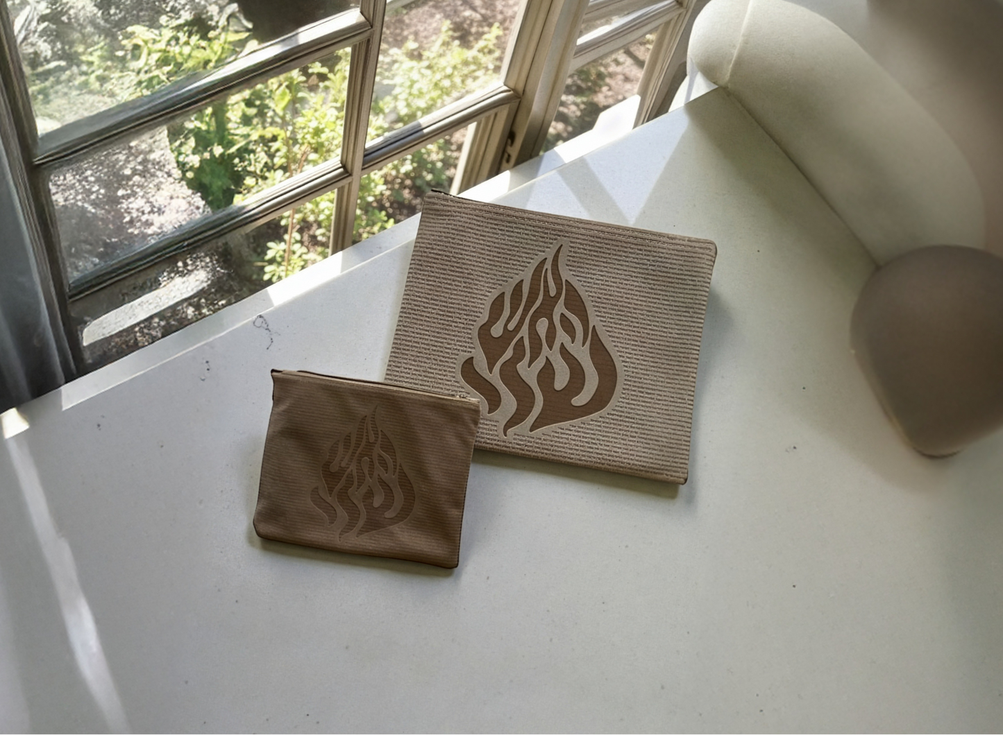 כיסוי לטלית ותפילין - דגם "האש שלי"