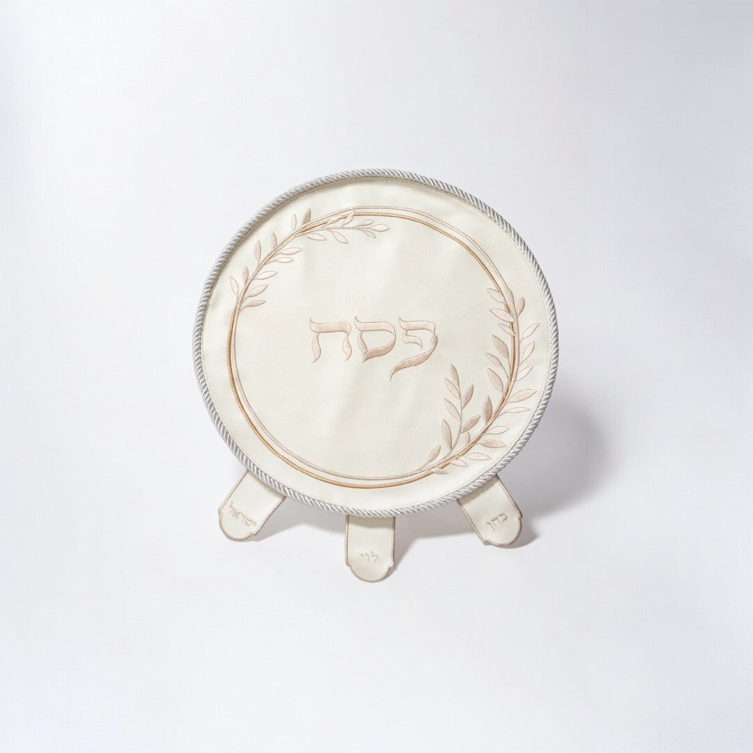 כיסוי לצלחת פסח - עלים