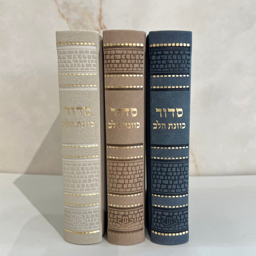 סידור "כוונת הלב" דגם כותל - כחול