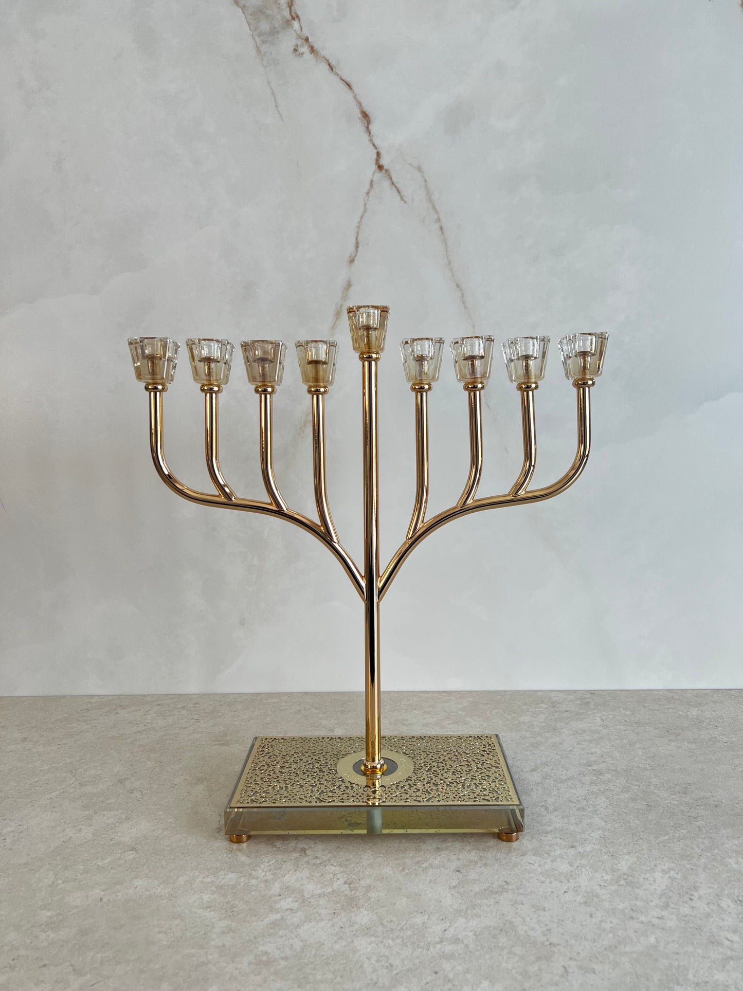 חנוכייה מהודרת - דגם דויד