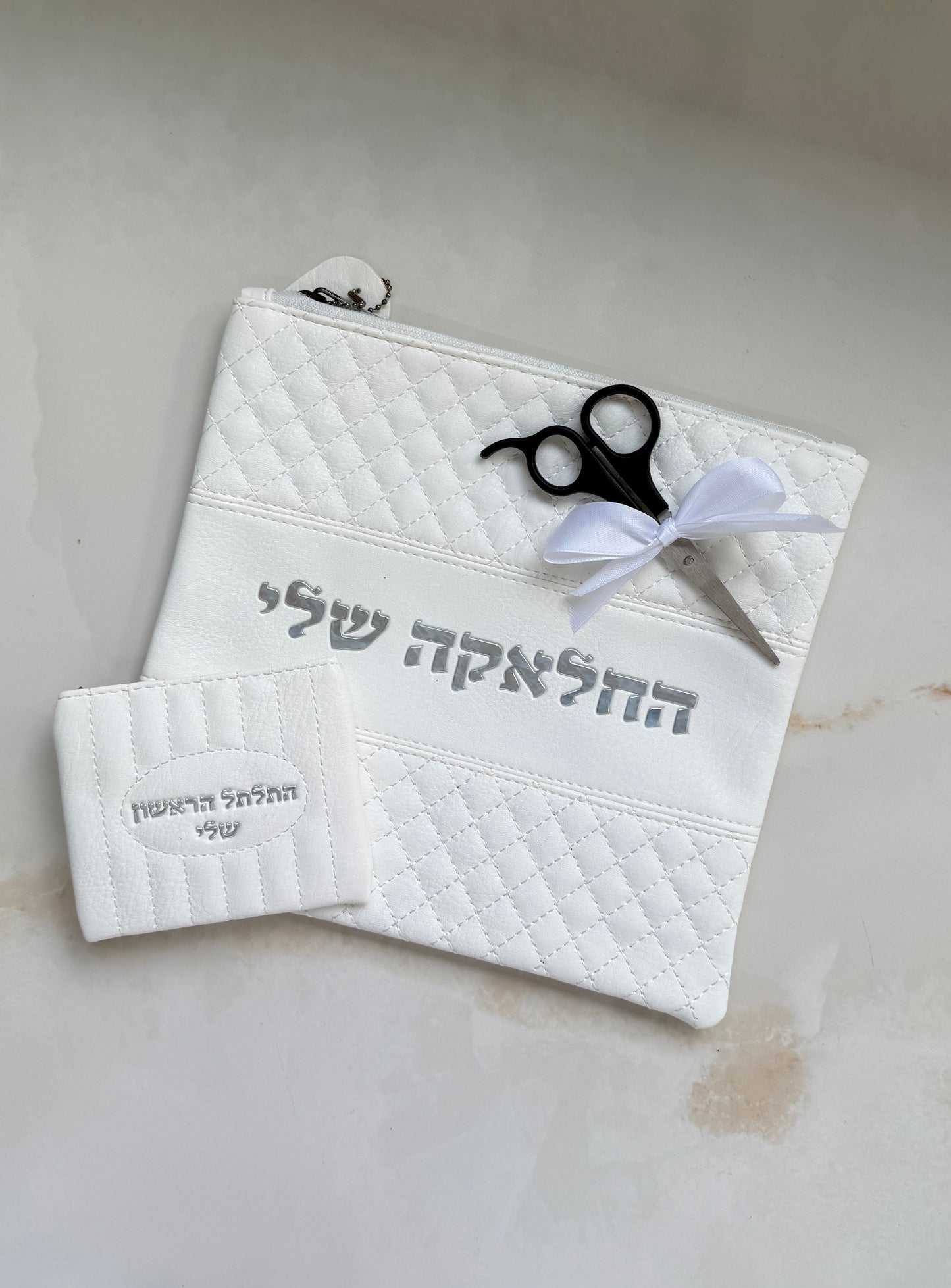 כיסוי לטלית חלאקה - לבן