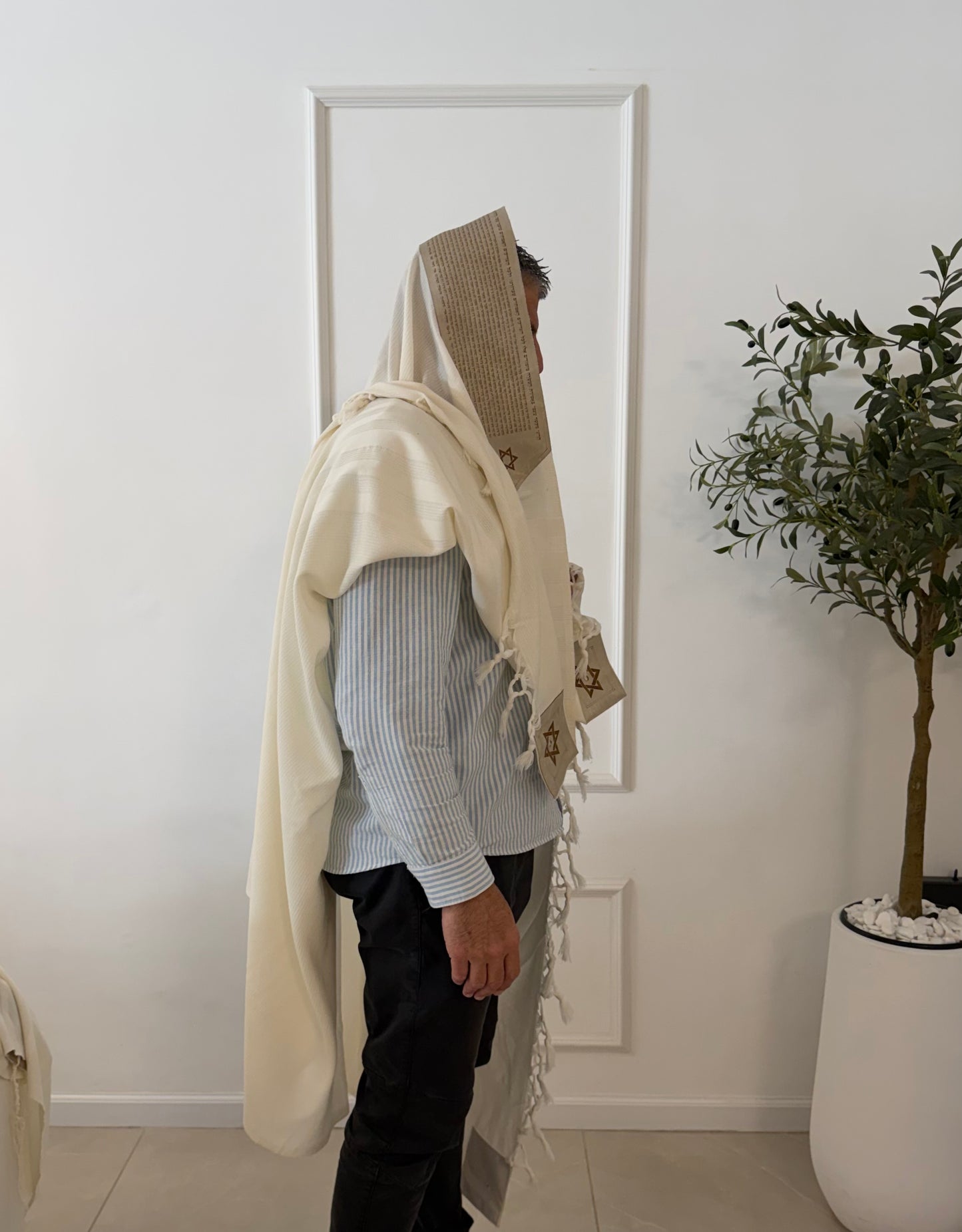 טלית מהודרת - דגם דמוי עור התיקון הכללי